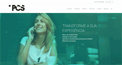 Desktop Screenshot of pcsbrasil.com.br